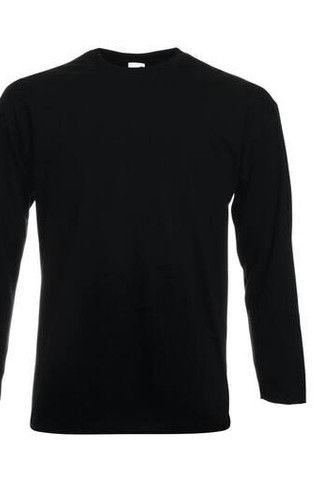 Fruit of the Loom SC233 - Herren Langarm T-Shirt 100% Baumwolle