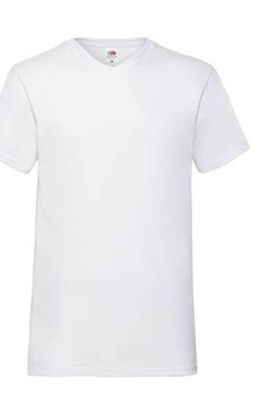 Fruit of the Loom SC234 - T-shirt da uomo con scollo a V dal peso contenuto