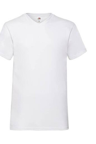 Fruit of the Loom SC234 - MenS V-Neck Tee Shirt Valueweight