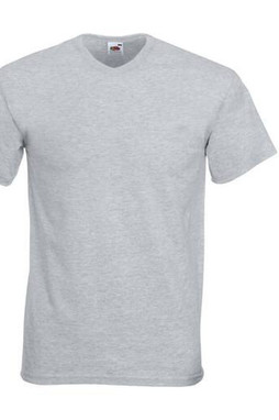 Fruit of the Loom SC234 - MenS V-Neck Tee Shirt Valueweight