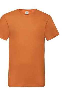Fruit of the Loom SC234 - Tee Shirt col V Homme Valueweight