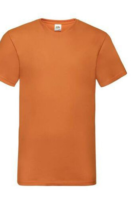 Fruit of the Loom SC234 - Men'S V-Neck Tee Shirt Valueweight