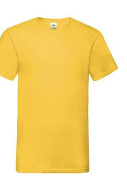 Fruit of the Loom SC234 - Tee Shirt col V Homme Valueweight