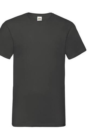 Fruit of the Loom SC234 - MenS V-Neck Tee Shirt Valueweight