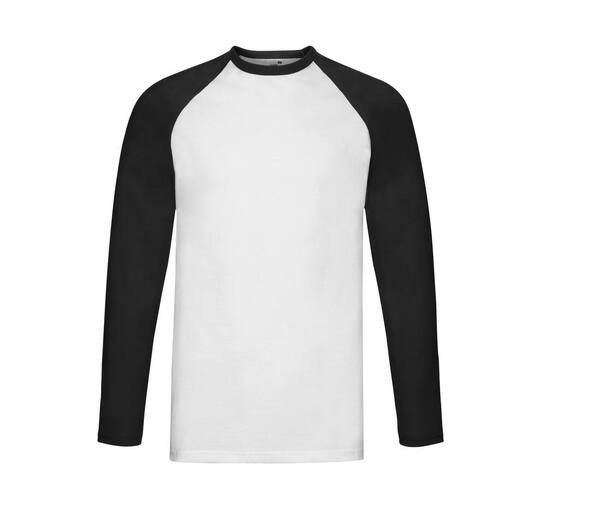 Fruit of the Loom SC238 - Men's 100% cotton long-sleeved t-shirt