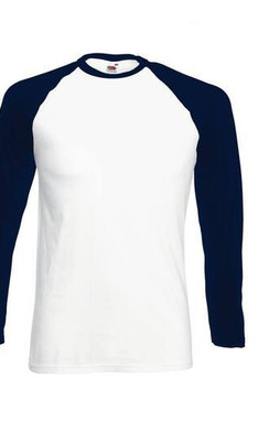 Fruit of the Loom SC238 - Mens 100% cotton long-sleeved t-shirt