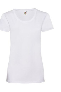 Fruit of the Loom SC600 - T-Shirt Femme Coton Lady-Fit