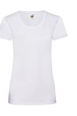 Fruit of the Loom SC600 - Dames Valueweight T-Shirt