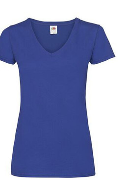 Fruit of the Loom SC601 - T-shirt da donna con scollo a V