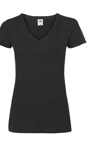 Fruit of the Loom SC601 - Tricou cu decolteu în V pentru femei