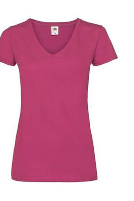 Fruit of the Loom SC601 - Women's V-Neck T-Shirt