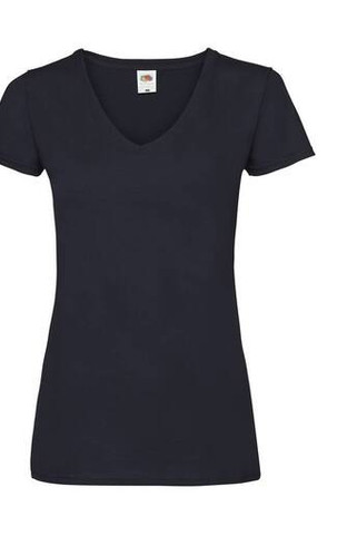 Fruit of the Loom SC601 - Naisten V-kaula-aukkoinen T-paita