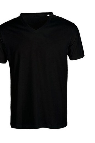 Sans Étiquette SE683 - Herren No Label V-Neck T-Shirt
