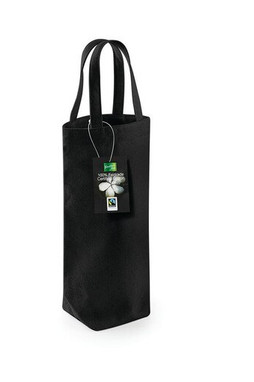 Westford mill WM620 - 100% Cotton Bottle Bag