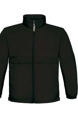B&C BC301 - Compact Nylon Windbreaker with Concealed Hood