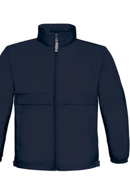 B&C BC301 - Compact Nylon Windbreaker with Concealed Hood