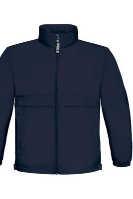 B&C BC301 - Compact Nylon Windbreaker with Concealed Hood
