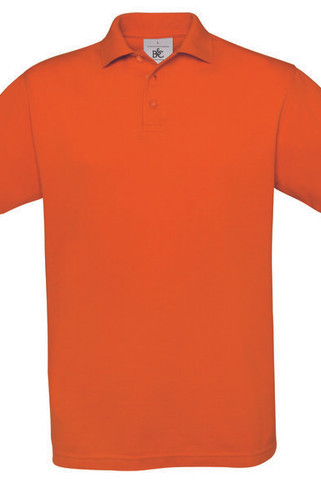 B&C BC410 - Mens Cotton Polo Saffron