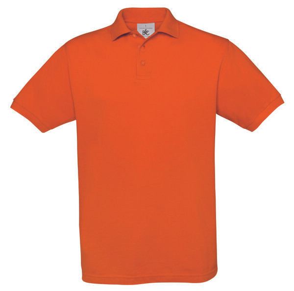 B&C BC410 - Men's Cotton Polo Saffron