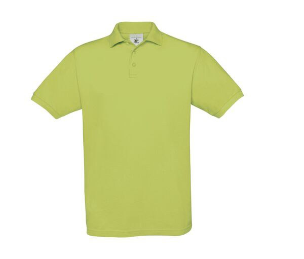 B&C BC410 - Men's Cotton Polo Saffron