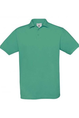 B&C BC410 - Polo da uomo in cotone zafferano
