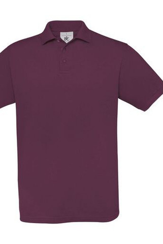 B&C BC410 - Męska bawełniana koszulka polo z szafranem