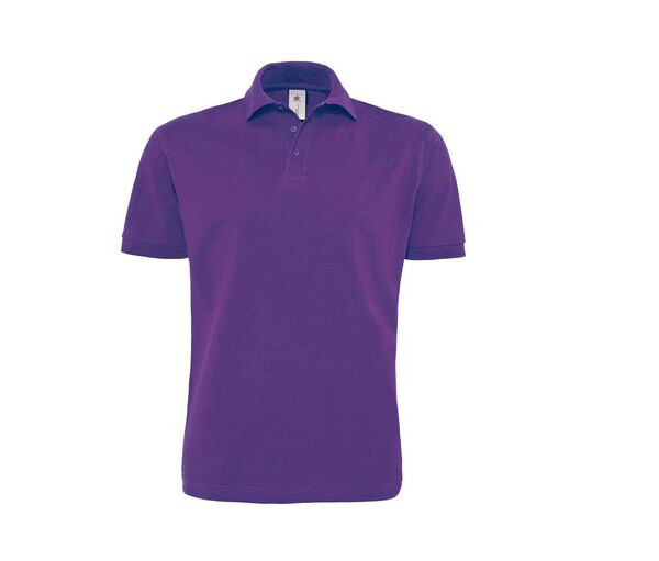 B&C BC440 - Tricou polo cu mânecă scurtă pentru bărbați 100% bumbac