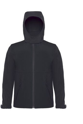 B&C BC650 - Monikerroksinen Softshell-takki Hupulla