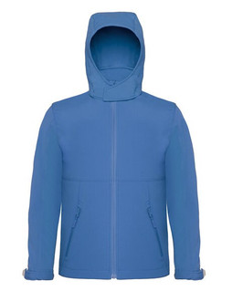 B&C BC651 - Fleece med hætte til børn