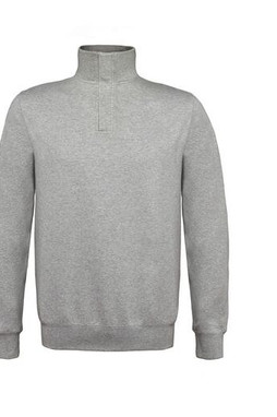 B&C BCID4 - Felpa a Mezza Zip