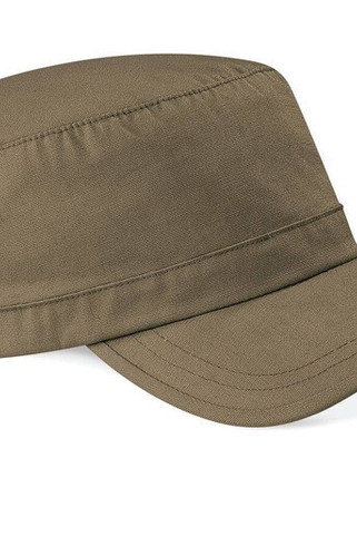 Beechfield BF034 - Beechfield Vintage Style Heavy Cotton Military Cap