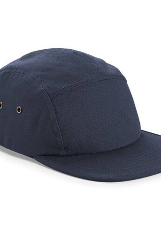 Beechfield BF654 - Adjustable 5 Panel Canvas Cap with Ventilation