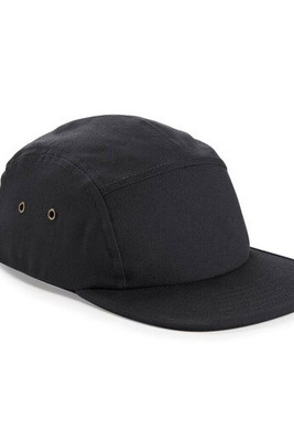 BEECHFIELD BF654 - Casquette Cinq Panneaux avec Visière Plate