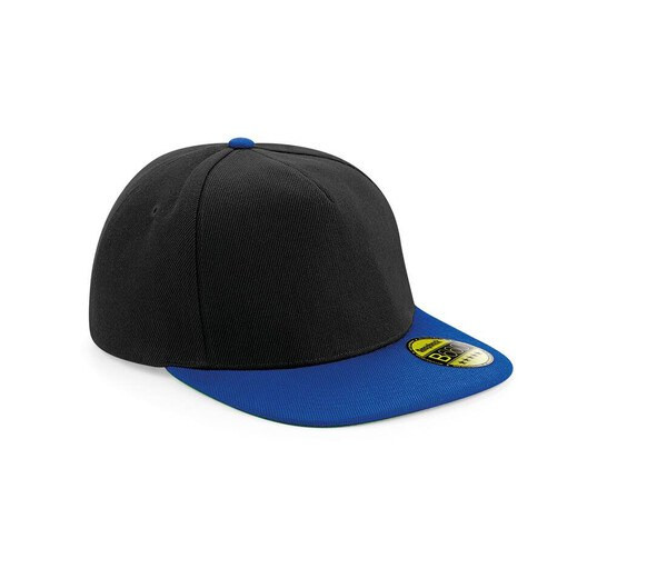 Beechfield BF660 - Stylische Snapback Kappe mit Flachem Visor