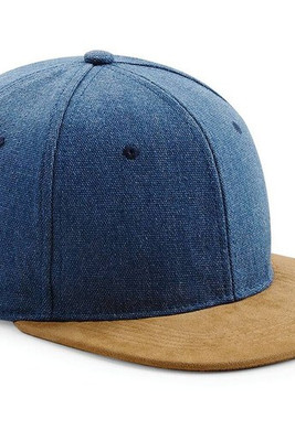 Beechfield BF668 - Beechfield Men's Urban Snapback Cap with Suede Visor