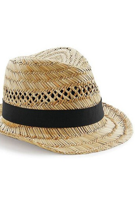 Beechfield BF730 - Sommer Strohhut Trilby