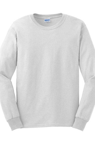 Gildan GN186 - Ultra Katoen T-shirt Lange Mouw voor volwassenen