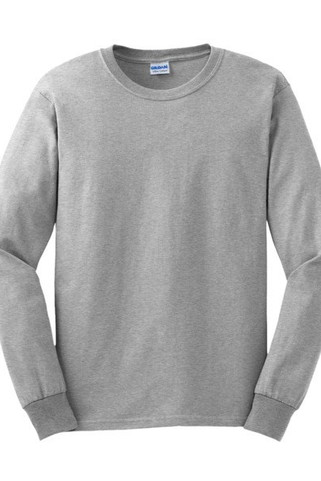 Gildan GN186 - Mens Premium Cotton Long Sleeve T-Shirt