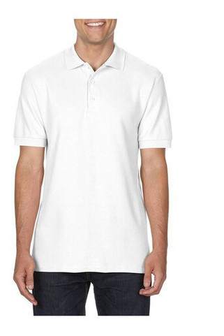 Gildan GN858 - Mens Premium Piqué Cotton Polo Shirt - Classic Fit