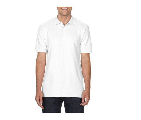 Gildan GN858 - Men's Premium Piqué Cotton Polo Shirt - Classic Fit