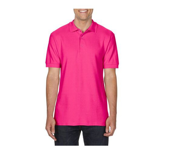 Gildan GN858 - Men's Premium Piqué Cotton Polo Shirt - Classic Fit