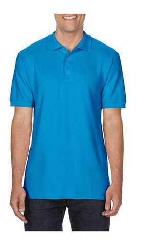 Gildan GN858 - Mens Premium Piqué Cotton Polo Shirt - Classic Fit