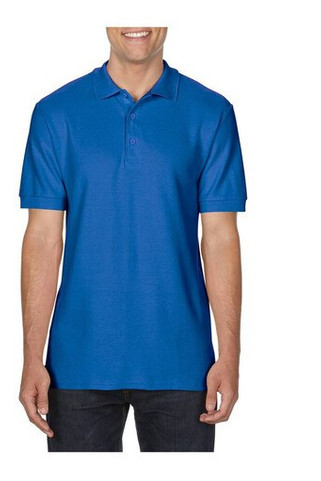 Gildan GN858 - Mens Premium Piqué Cotton Polo Shirt - Classic Fit