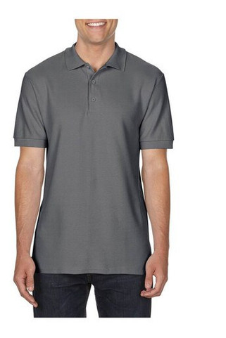 Gildan GN858 - Mens Premium Piqué Cotton Polo Shirt - Classic Fit