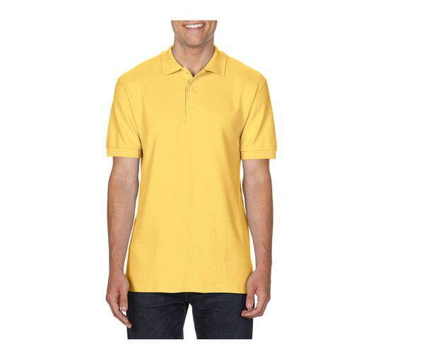 Gildan GN858 - Men's Premium Piqué Cotton Polo Shirt - Classic Fit