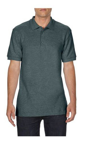 Gildan GN858 - Mens Premium Piqué Cotton Polo Shirt - Classic Fit