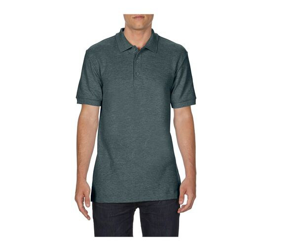 Gildan GN858 - Men's Premium Piqué Cotton Polo Shirt - Classic Fit