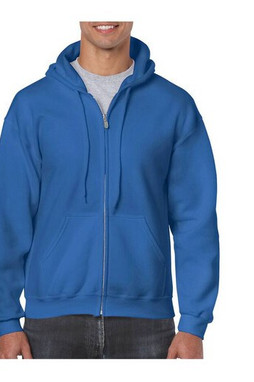 Gildan GN960 - Felpa con cappuccio da uomo con zip grande