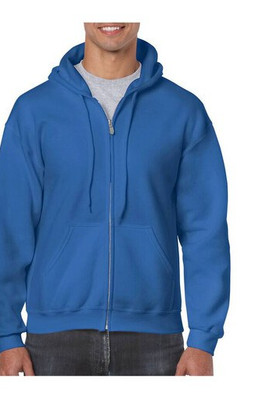Gildan GN960 - Men's All-Season Full Zip Hoodie with Kangaroo Pockets