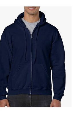 Gildan GN960 - Men's All-Season Full Zip Hoodie with Kangaroo Pockets